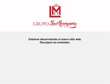 Tablet Screenshot of grupolameseguera.com